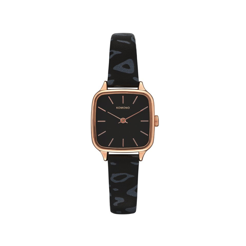 【新品・未使用/送料込み】KOMONO KATE BLACK SUEDE 腕時計 KOMONO KATE BLACK SUEDE - Prime Timers