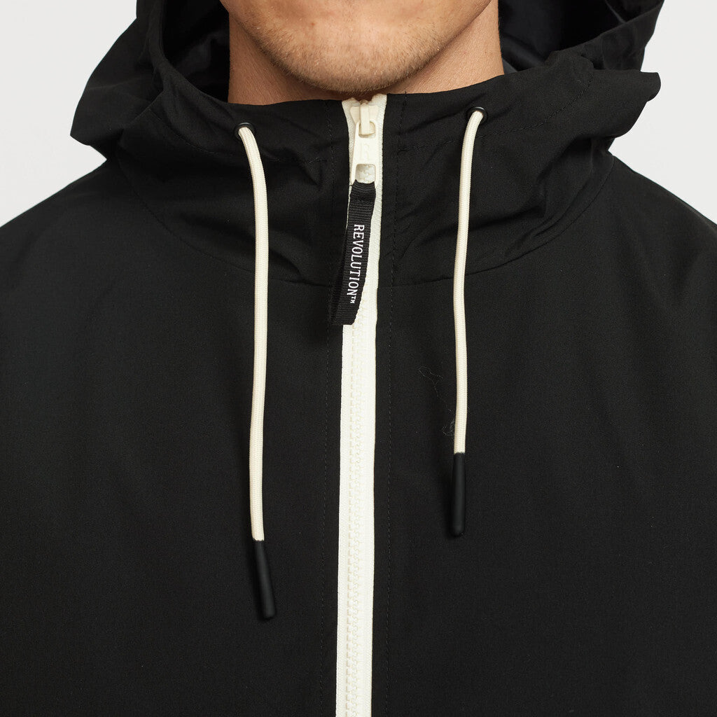 REVOLUTION Zip Anorak black - Prime Timers
