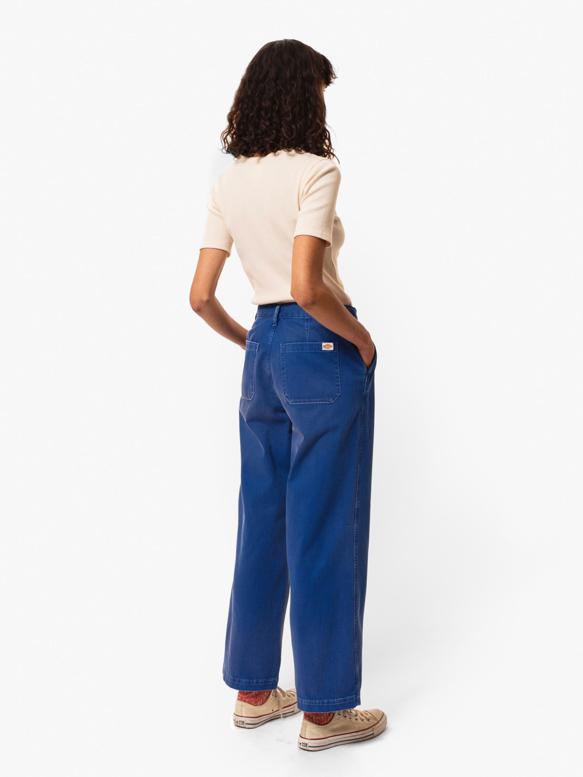 【BAON】Honni Herringbone Washing Denim Pants BAON】Honni Herringbone Washing Denim Pants