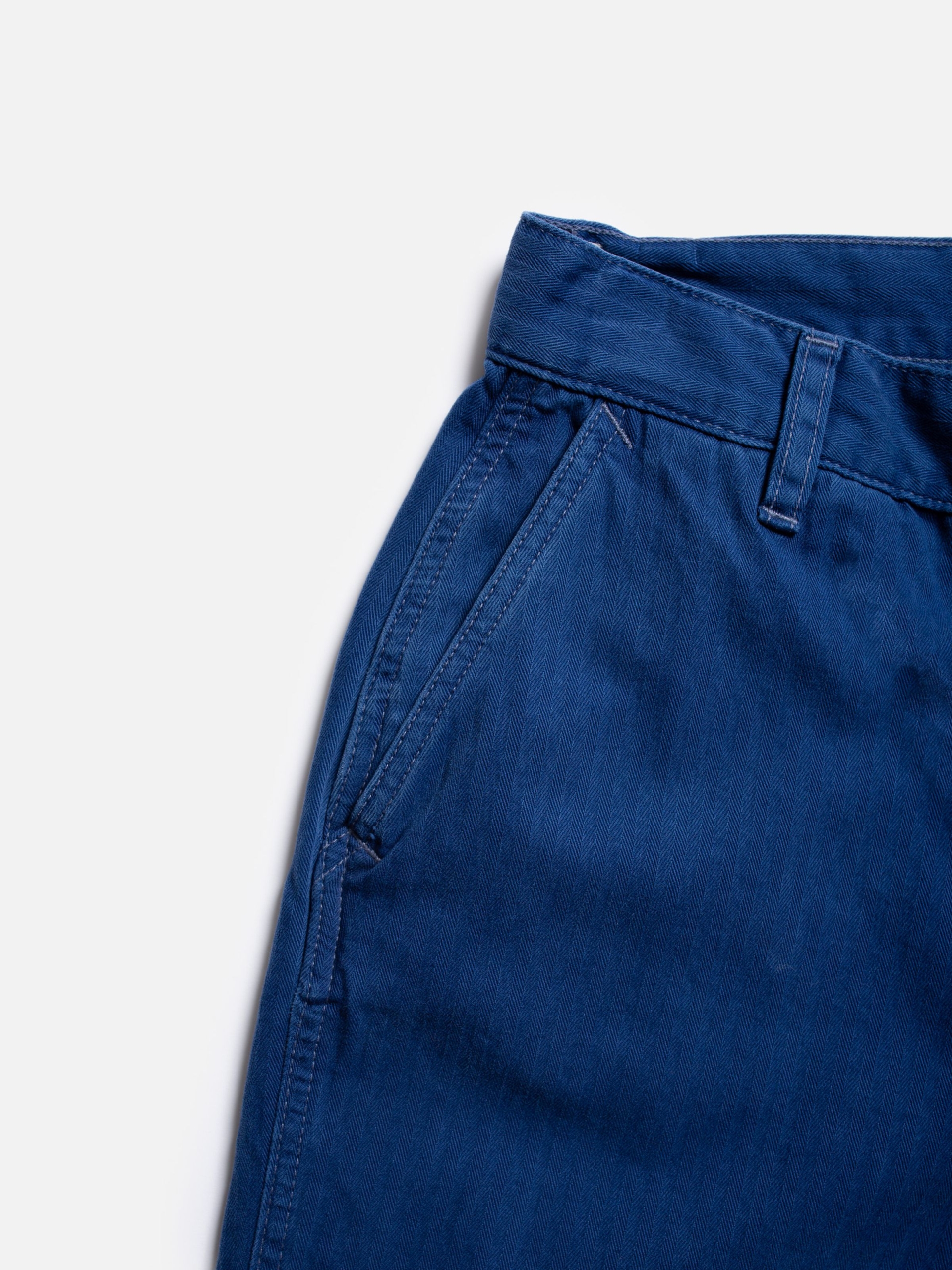 【BAON】Wickon Side Line Stitch Denim Pants Deep Blue WINSUNNY Blue Slit Wide Leg Pants Tooling Style Stitching