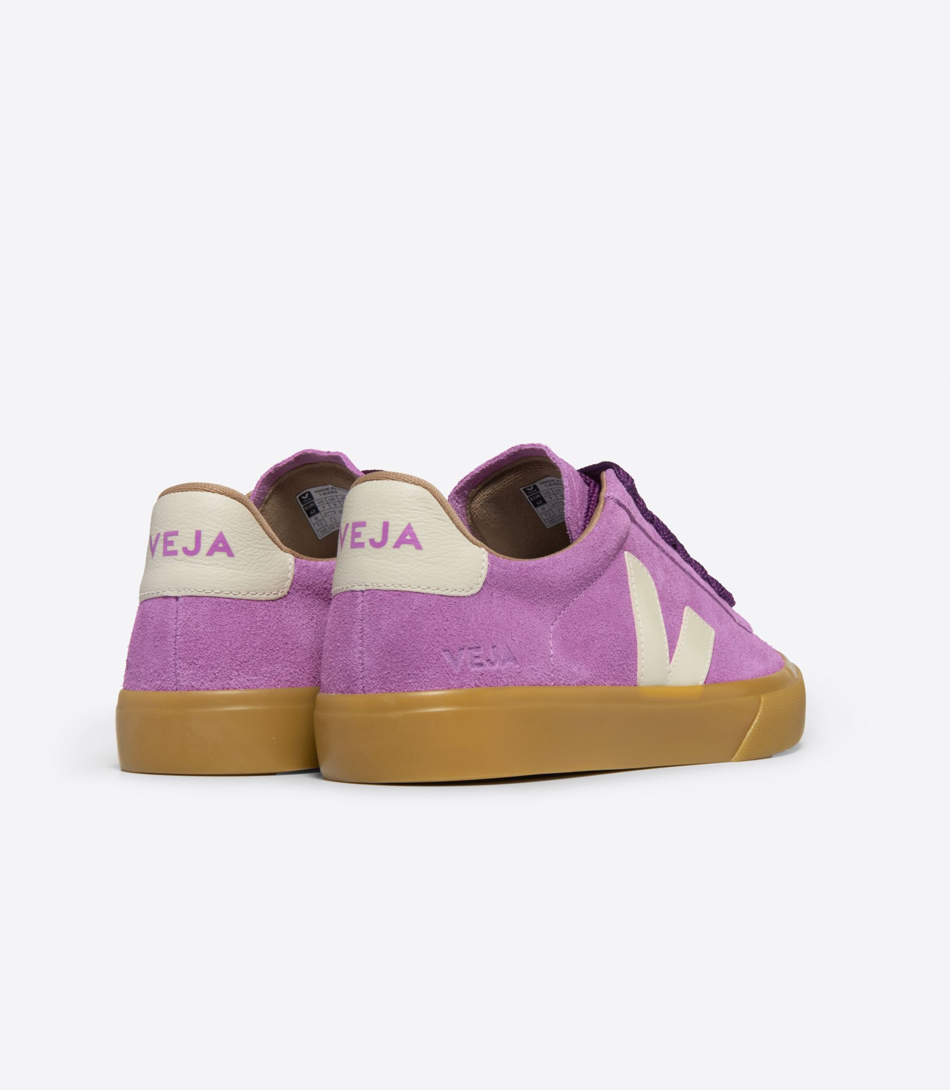 VEJA CAMPO BOLD SUEDE MULBERRY_PIERRE - Prime Timers
