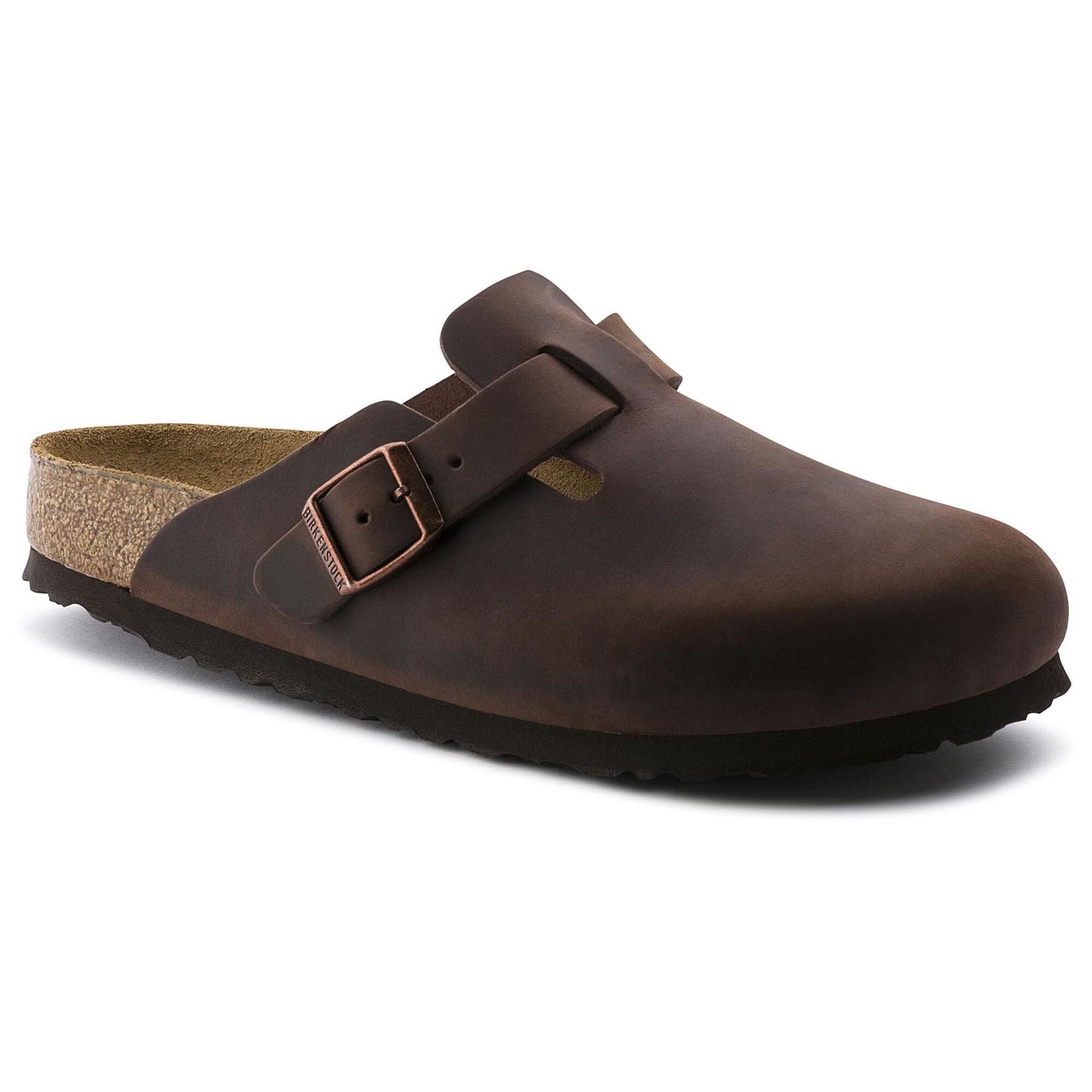 BIRKENSTOCK BOSTON LEOI TABACCO BROWN - Prime Timers